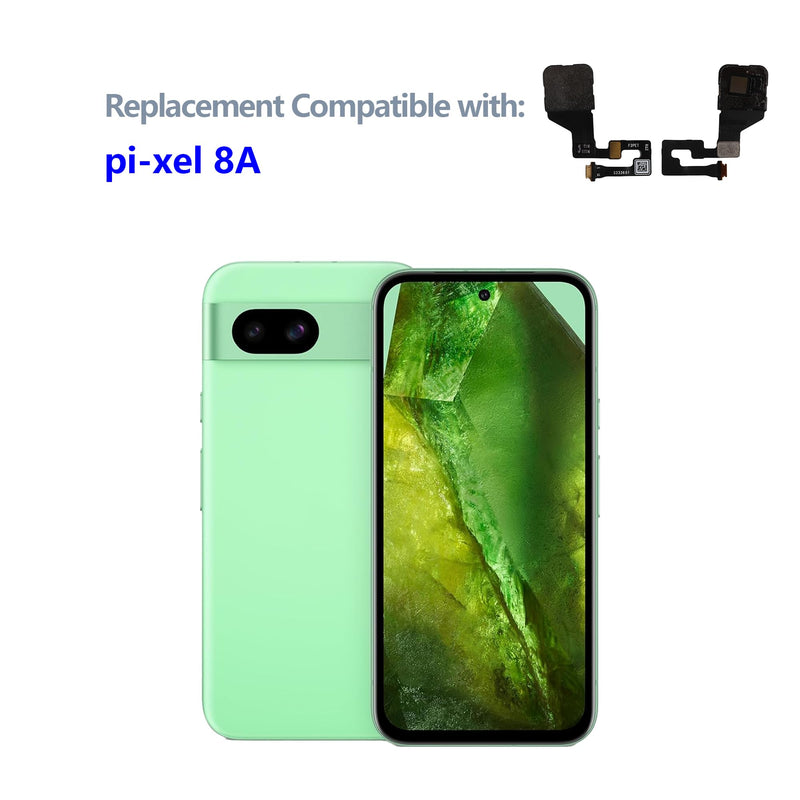 New Fingerprint Sensor Flex Cable Replacement Compatible with Google Pixel 8A -Only 1 PCS