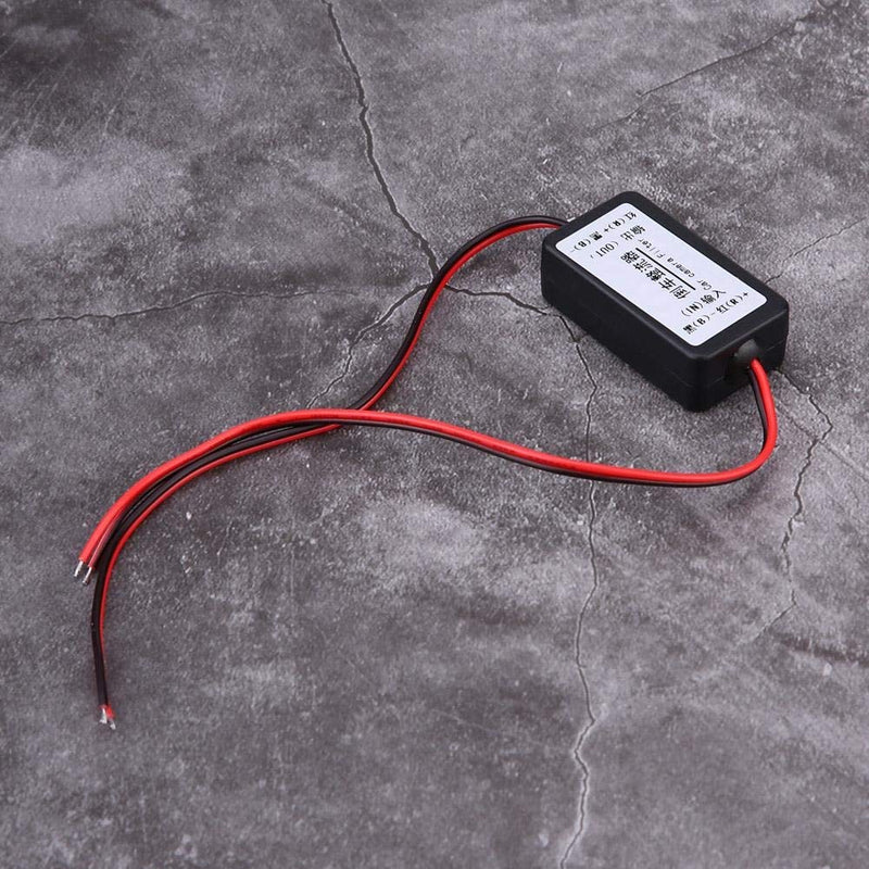 DEWIN Car Reversing Camera Filter, 12 V Filter DC Reversing Camera Power Relay Condenser Filter Rectifier