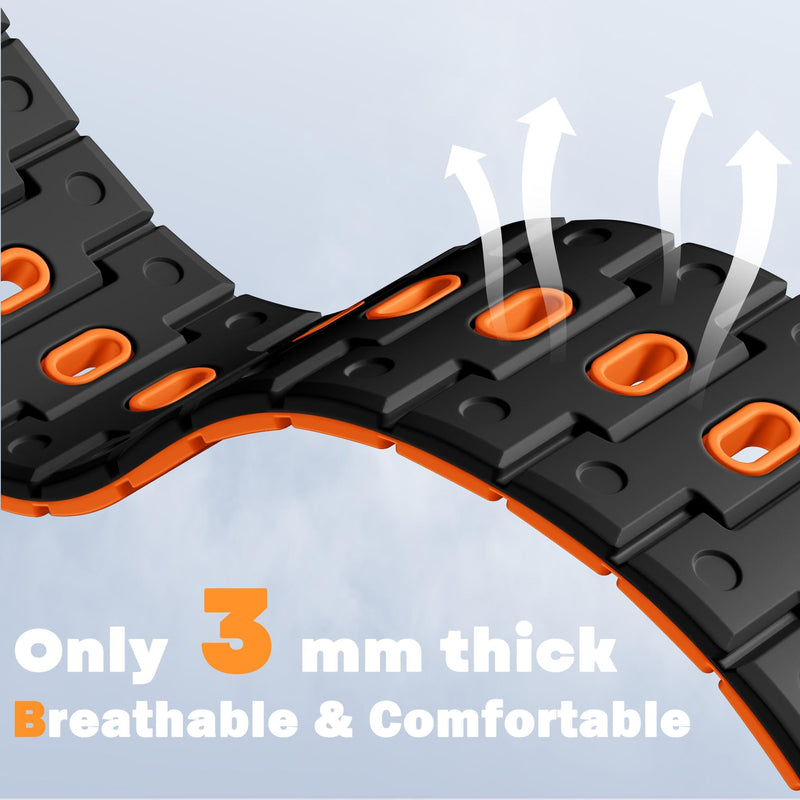Bandletic Magnetic Band and Paracord Strap Compatible with Apple Watch
