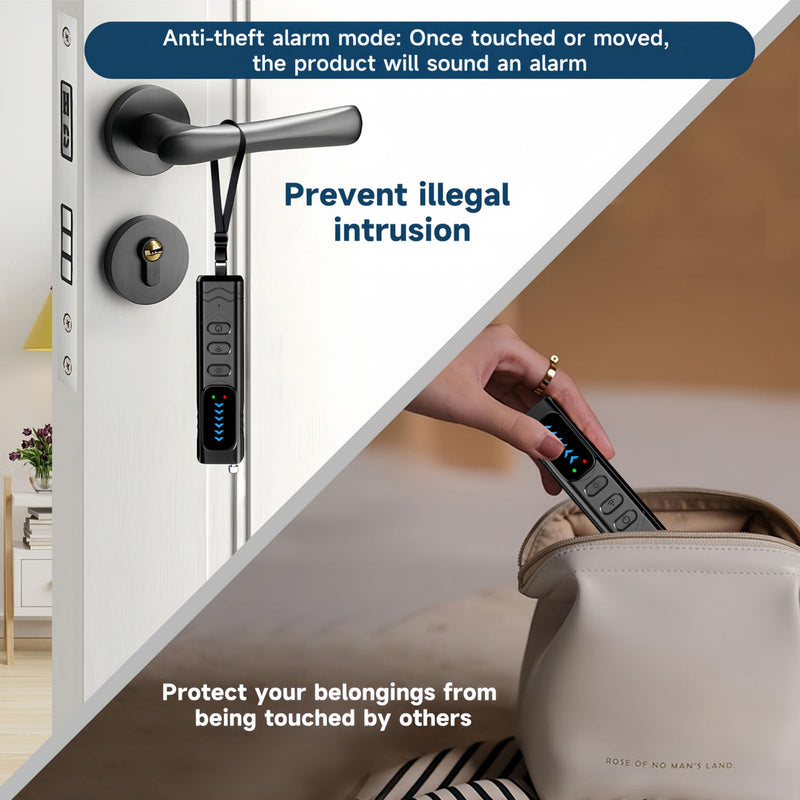 [AUSTRALIA] - Hidden Camera Detectors,Anti-Spying Device,Portable GPS Tracker Detector and Bug Sweeper Device,Wireless Signal and RF Scanner,Hidden Camera Finder for Travel,Hotels,Home,Office,Car 