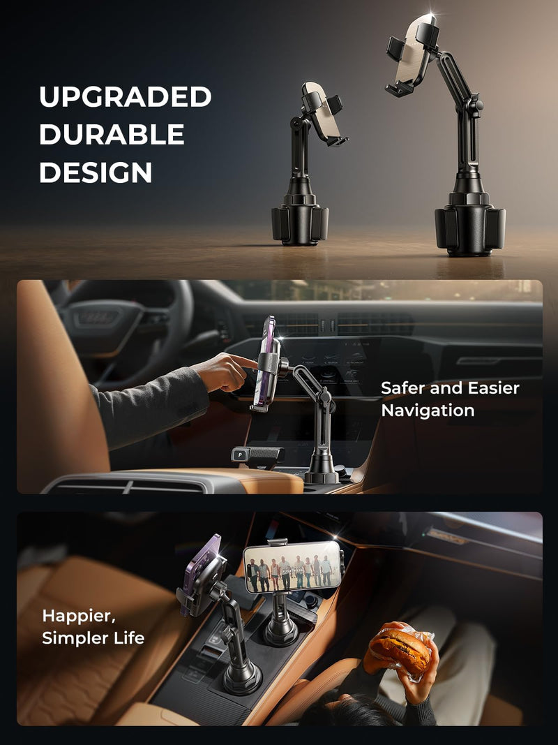 LISEN Car Phone Holder Mount (Cup Holder Mount)