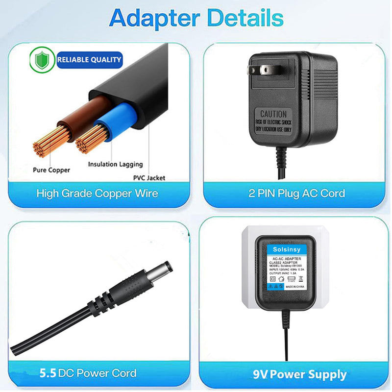 [AUSTRALIA] - 9VAC Adapter for Lexicon MX200 MPX100,Behringer Tube Ultragain MIC200 MIC100,PSU11-UL U090075A PSU-MINI-UL-01,Behringer Pro NOX101 DJ Mixer Behringer MiniAmp AMP800,Digitech Vocal300 Vocalist Live4,5 