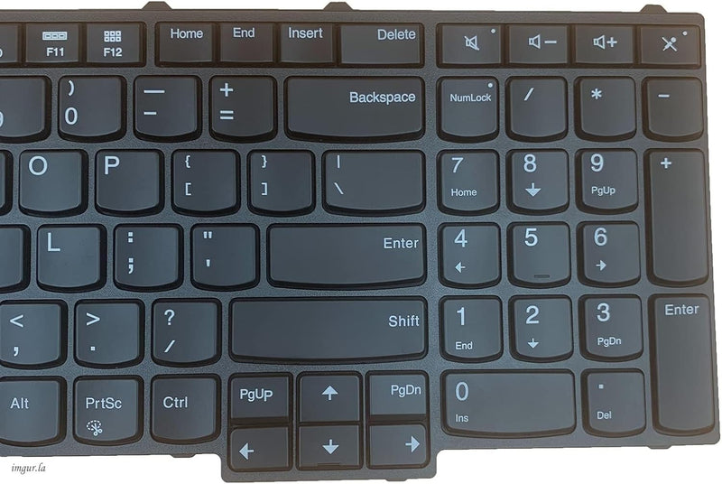 Laptop Replacement US Layout with Backlit Keyboard for Lenovo ThinkPad P50 P51 P70 P71 P70s 00PA288 01HW200
