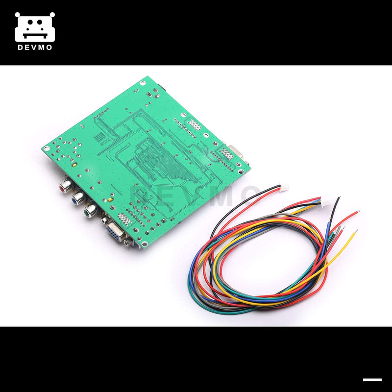 DEVMO Gonbes GBS8200 CGA/EGA/YUV/RGB to VGA Output Arcade Jamma Game HD Video Converter Board Monitor to LCD GBS-8200 Latest aga