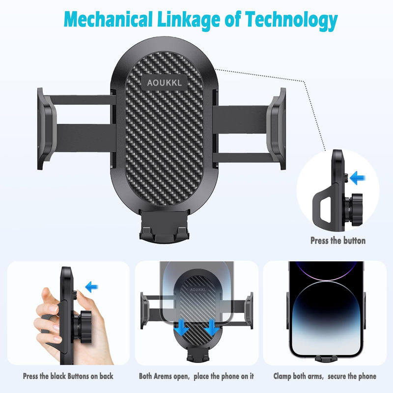 Car Phone Holder Fits for Lexus ES 300h / ES 350 2013-2018 Accessories,Thick Cases Friendly,Cell Phone Mount for 4.7-7 in Phones,360 Degree Rotation,Easy to Install