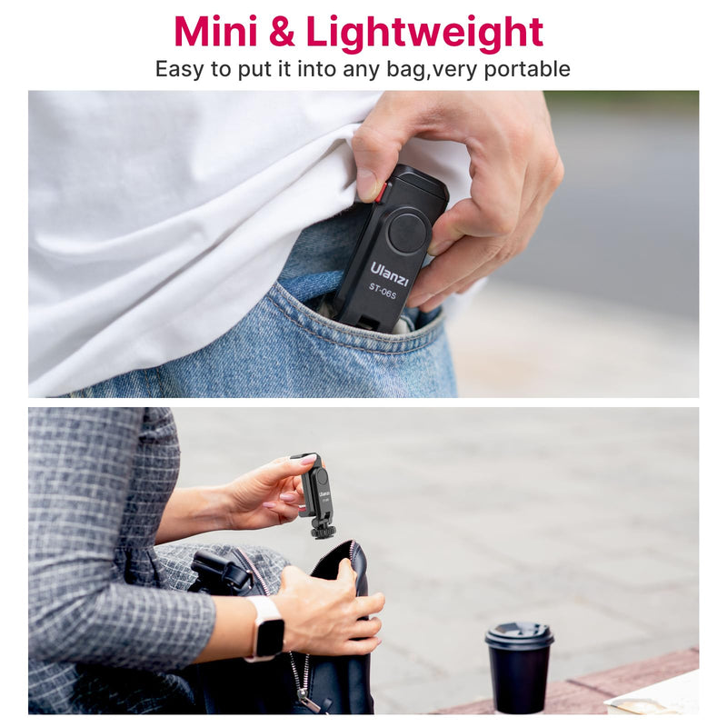 [AUSTRALIA] - Phone Tripod Mount Holder for iPhone - ULANZI ST-06S Camera Hot 2 Cold Shoe Phone Mount Compatible for iPhone Android Sony Canon DJI Ronin S/SC Zhiyun Gimbals 
