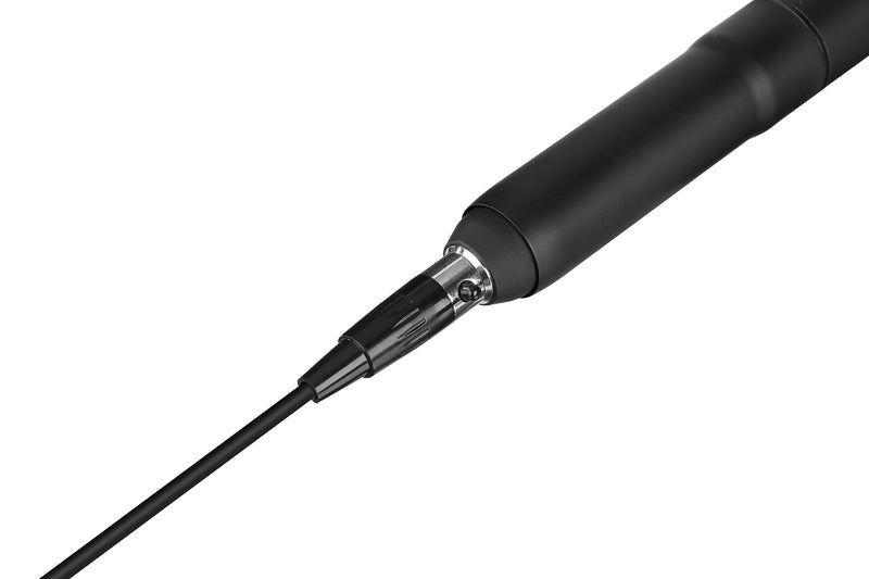 Boya BY-M11OD Professional Omnidirectional XLR Lavalier Microphone for Interviews, Dialog & Instruments AA Battery or Phantom Powered, Black