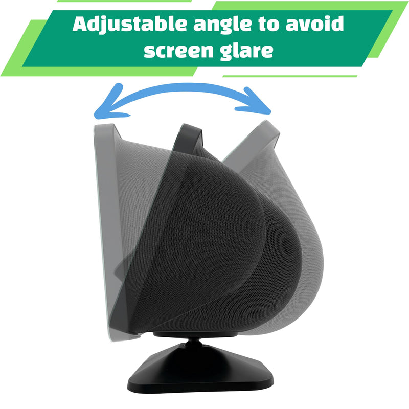 Sintron Adjustable Magnetic Stand Mount for Shᴏw 8 3rd gen, Smart Display Stand Holder with 360 Degree Rotation, Swivel & Tilt Function, Anti-Slip Base - Black Compatible with iPhone 12 & newer models For Show 8