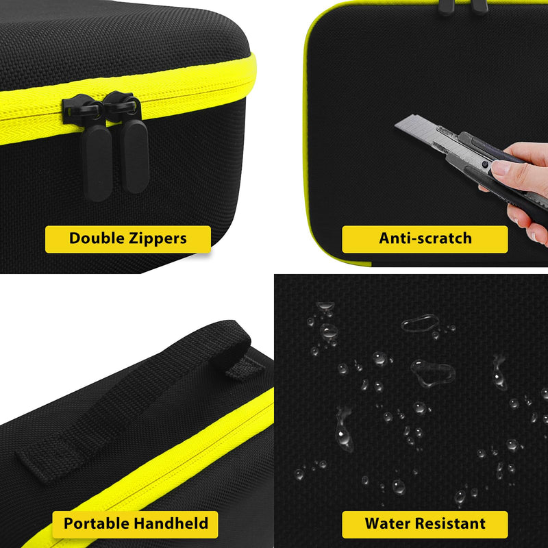 Shure SM7B and Podcast Microphone Case - Hard EVA Material, Bi-Directional Zipper, Compact Size for Easy Travel - Fits Shure SM7B, MV7, MV7X (Box Only)
