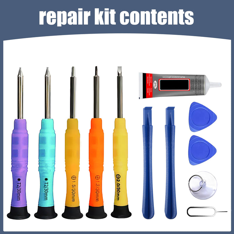 LCD Display Compatible with Huawei Watch GT2 46MM Screen Pantalla Touch Digitizer Replacement [with Fingerprint Function] with Repair Tool kit