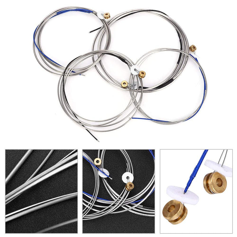 Double Bass String, Steel Double Bass Strings Wire String Professional Music Instrument Accessory