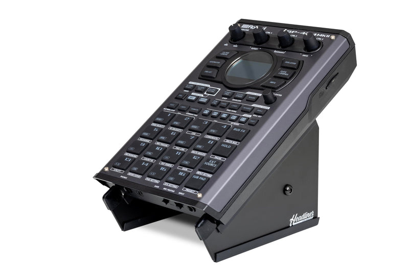 Headliner Adjustable Steel Desktop Production Stand (Small); Fits Small Synths, Samplers, Effects Modules, Drum Machines and more Music Production Gear for your Studio Single Tier Small
