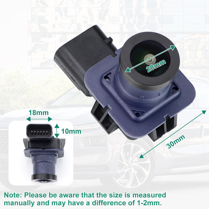 HS7Z-19G490-A Backup Rear Camera Replacement for Ford Fusion/Energi/Hybrid 2017-2020 & Ford Police Responder Hybrid 2019 2020, OE Camera Replaces HS7Z-19G490-F, HS7Z-19G490-D by GreenYi