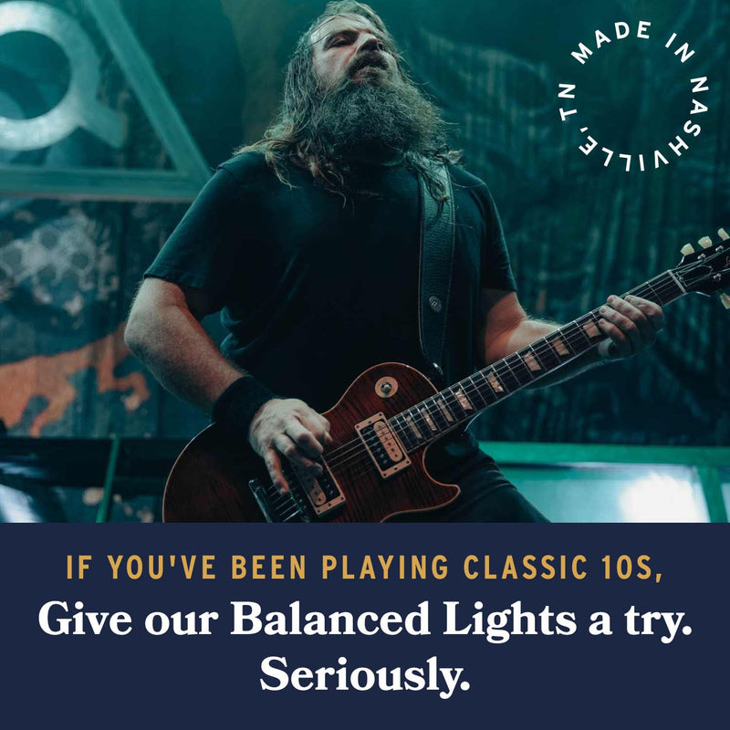 [AUSTRALIA] - Stringjoy Balanced Light Gauge Signatures Nickel Electric Guitar Strings 10-48, BAL10, Exceptional Playability and Tone, Electric 6 String Set, 2-Pack 10-48 Balanced Light 
