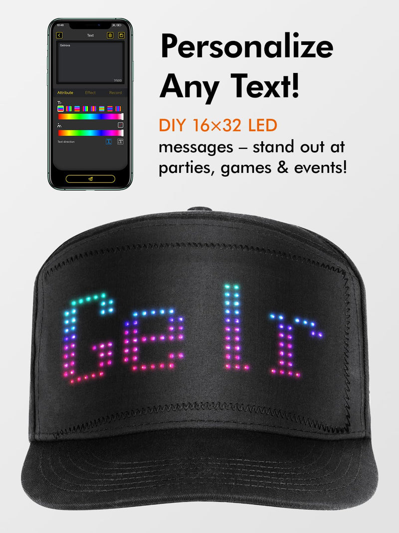 Gelrova LED Glasses v1 and LED Cap v1