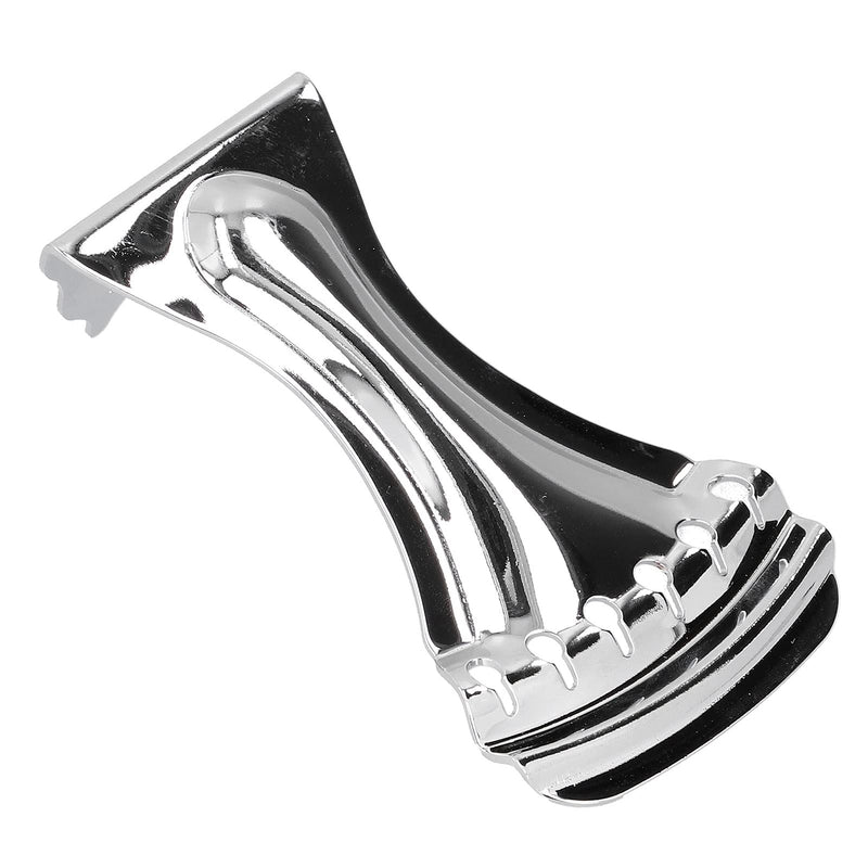 [AUSTRALIA] - 6 String Guitar Tailpiece, Silver Color Plated Good Sustain Tailpieces Replacement for Stringed Instrument Repair, Resonator Tailpiece Trapeze Tailpiece Guitar 