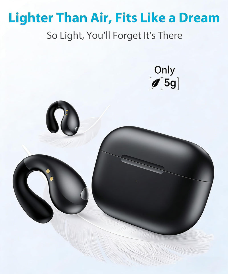 Gaming Wireless Earbuds, Low Latency Bluetooth 5.3, Deep Bass, RGB Light, Clear Calls, IPX4, for Gamer Mobile Game Music Sports