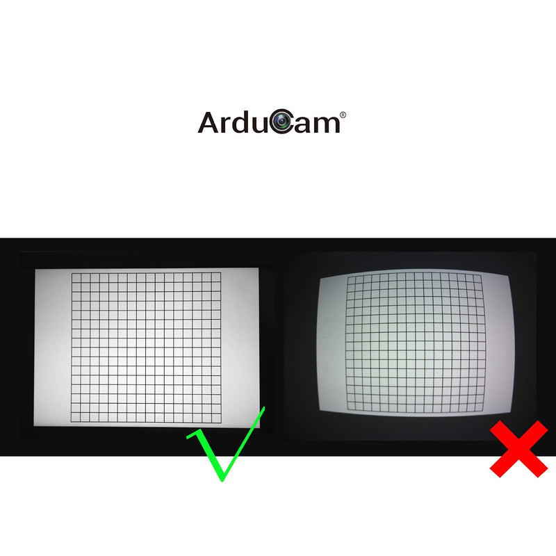 Arducam M12 Lens Kit, Low Distortion M12 Mount Lenses for Arduino and Raspberry Pi Camera