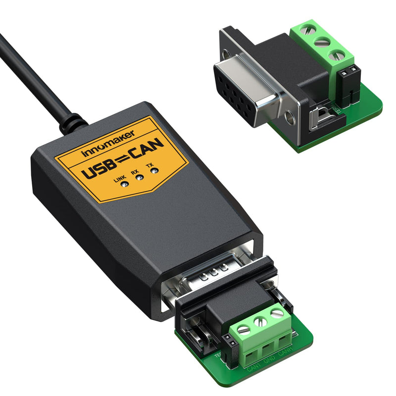 USB to CAN Converter Cable for Raspberry Pi5/4/Pi3B+/Pi3/Pi Zero(W)/Jetson Nano/Tinker Board and Any Single Board Computer Support Windows Linux Mac OS Android Venus OS USB2CAN-C