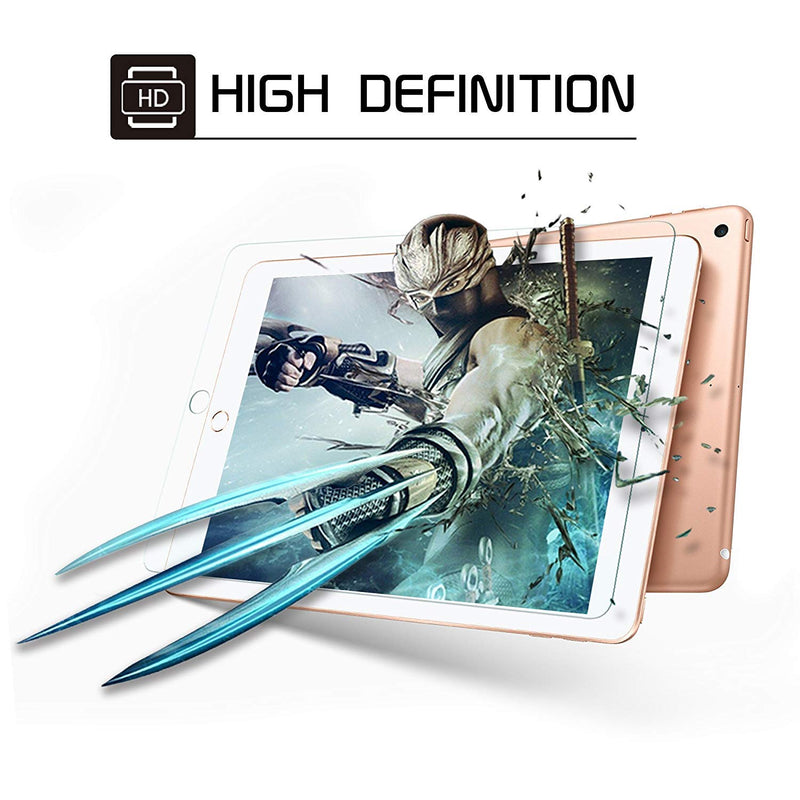 SPARIN Screen Protector for iPad 6th Generation 9.7 inch/iPad 5th Generation, Tempered Glass Compatible with iPad Air 2 9.7 inch