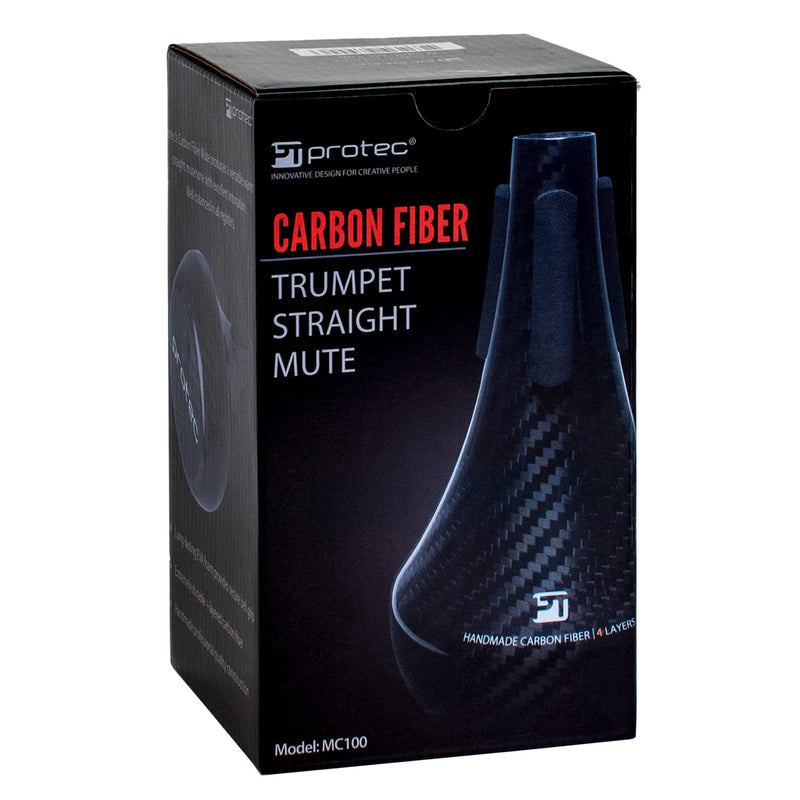 Protec Carbon Fiber Trumpet Straight Mute (Model MC100)
