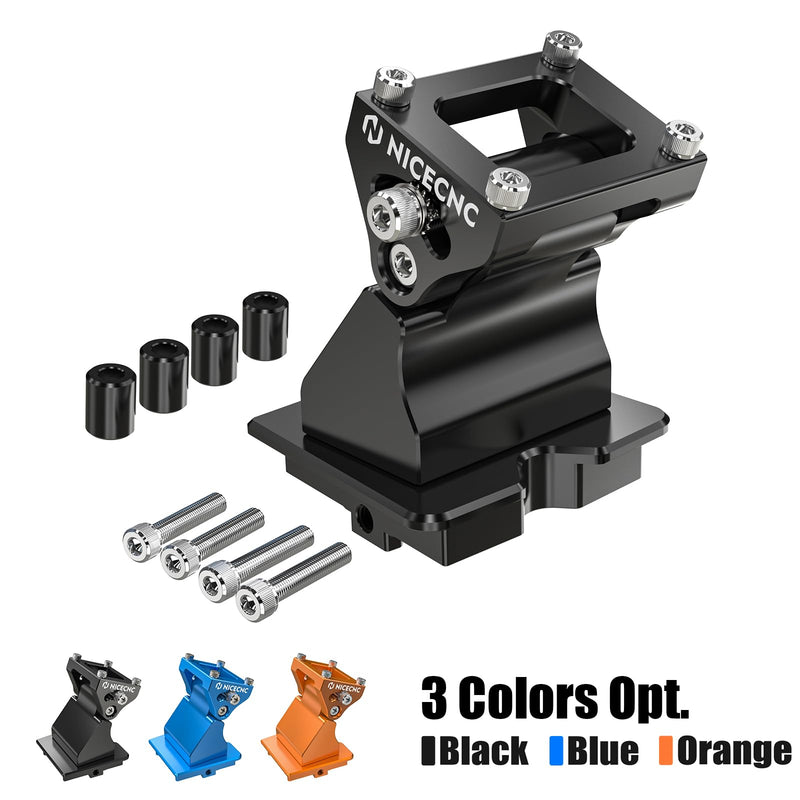 NICECNC Angle Adjustable GPS Phone Mount Compatible with K-T-M 390 Adventure 2020-2024,790 890 Adventure R/S/Rally 2019-2022, Compatible with Husqvarna Norden 901 2022-2025, Black