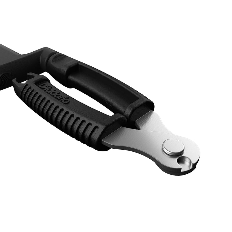 [AUSTRALIA] - D'Addario Accessories Bass Pro-Winder - Bass Guitar String Winder, Bass String Cutter, Bass Guitar Bridge Pin Puller - Ultimate Ergonomic All in One Bass Tool for Restringing - Black Bass ProWinder 