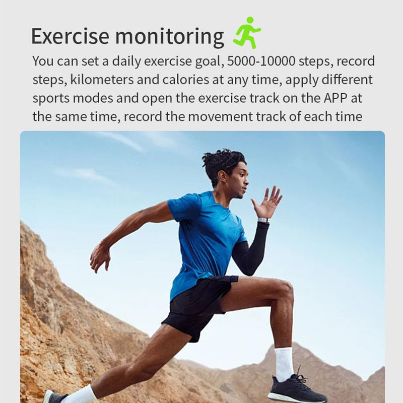 Smart Ring Health Tracker,IP68 Water Resistant Smart Ring Fast Charging Sports Monitoring Ring for Sports Sleep 9#