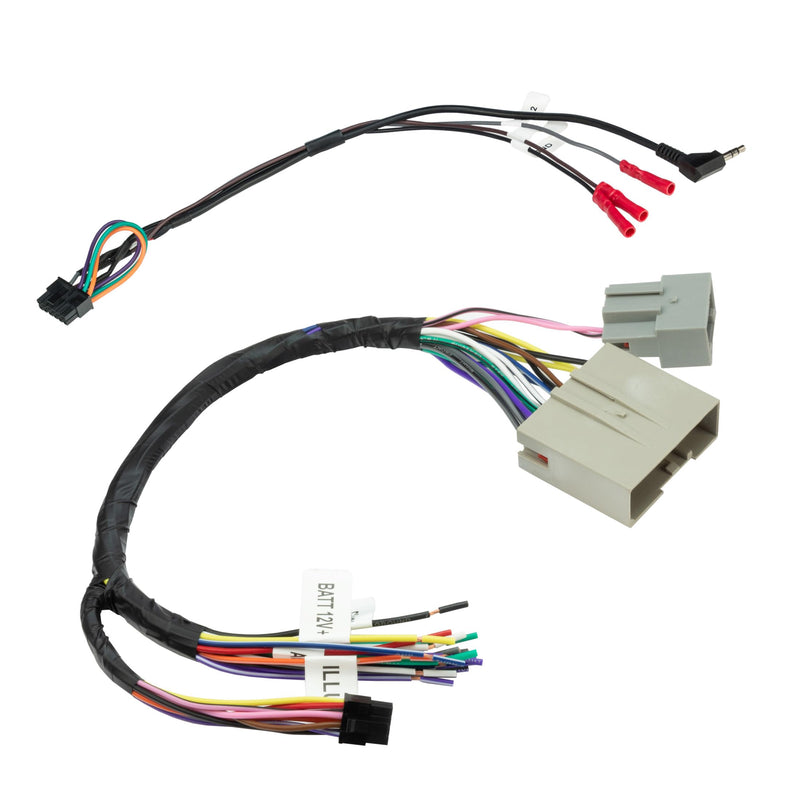 Scosche FD5K-WP Factory Stereo Replacement Interface Adapter Kit, Compatible with Select 2005-2016 Ford, Lincoln & Mercury, Car Radio Wiring Harness, Retains Steering Wheel Controls & OEM Amplifier