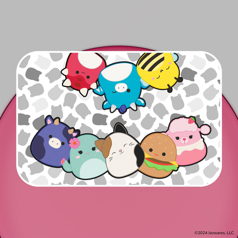 [AUSTRALIA] - Squishmallows Wireless Bluetooth Speaker - Splashproof Rechargeable Wireless Speaker With 3 Hours Playtime/SD Slot/FM Radio- Squishmallows Gifts for Girls, Boys, Women, Men and All Squish Squad Fans Black/White Multi 