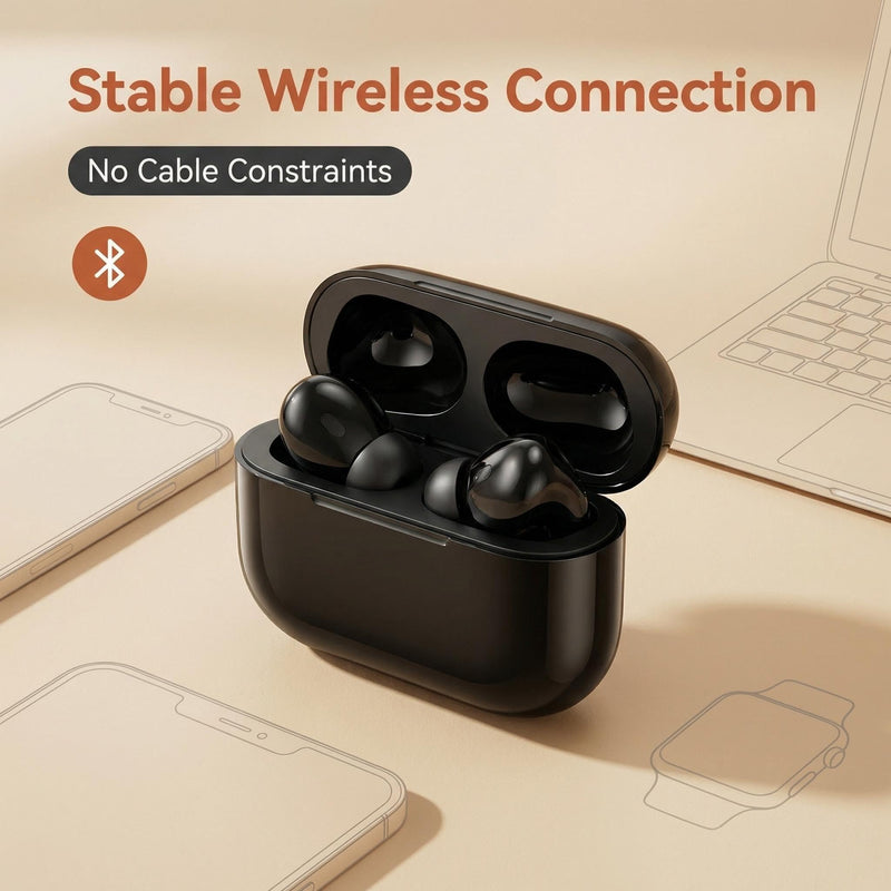 Wireless Bluetooth Earphones, AI Bluetooth Wireless Earbuds, Active Noise Cancelling Earphones, Real-time Translation Earphones, high Fidelity Sound Quality Function White band translation