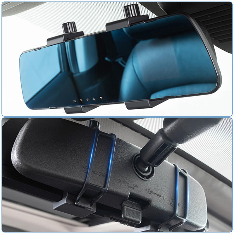 [AUSTRALIA] - Universal Rearview Mirror Dash Cam Mount - High - Strength, Tool - Free, Adjustable Size 