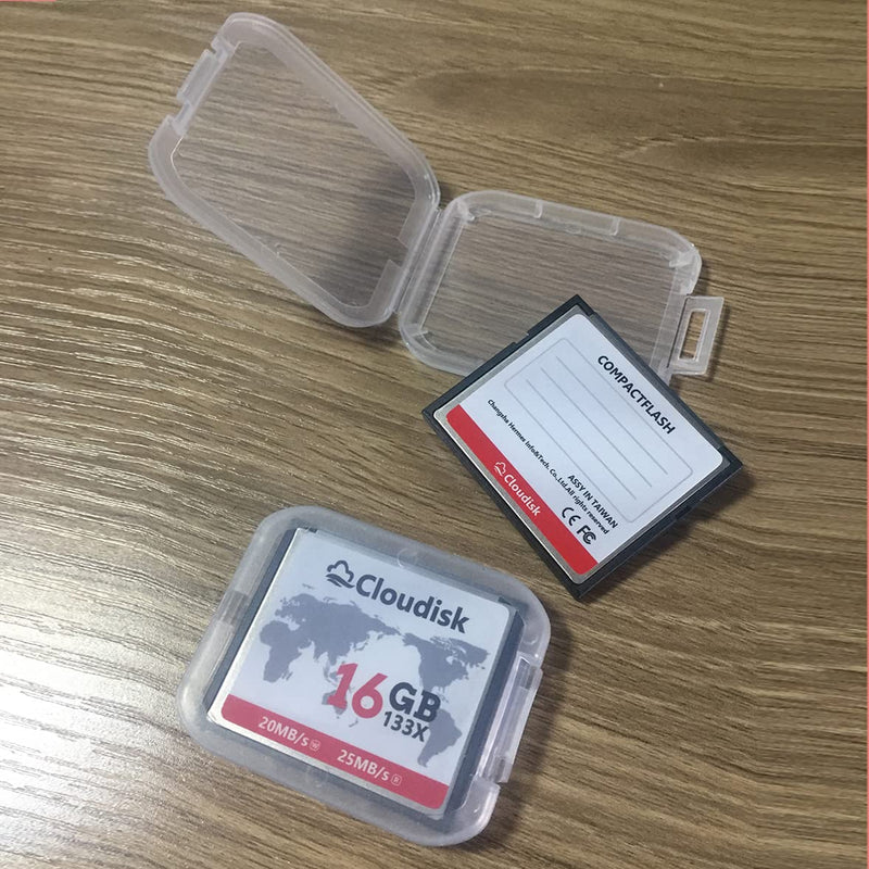 Cloudisk Compact Flash CF Card Memory Cards High Speed CompactFlash Reader Camera Card for DSLR (16GB) 16GB