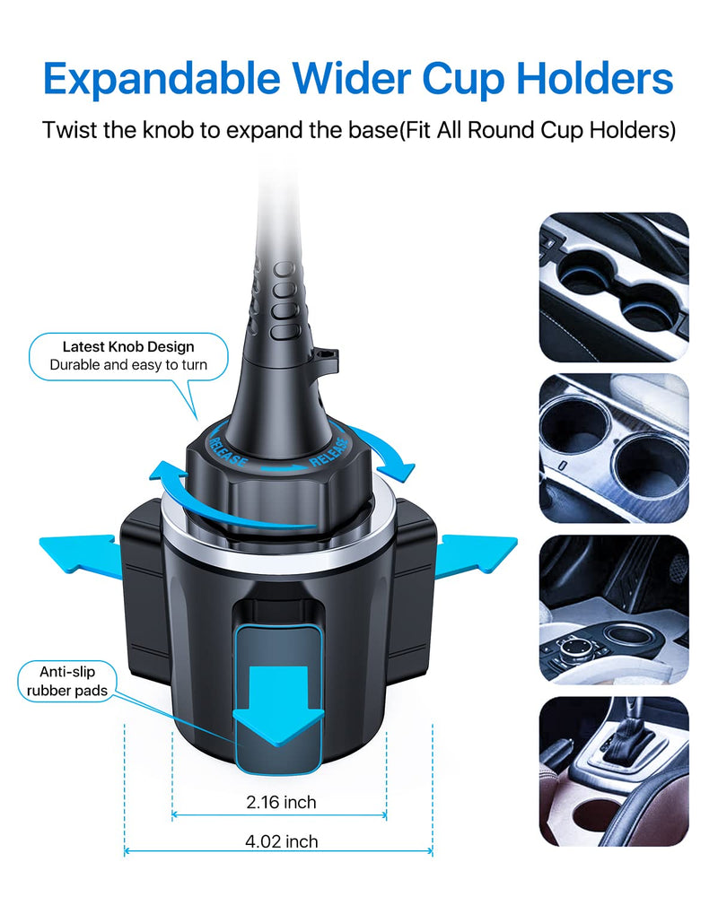 andobil Cup hoder Phone Mount + Phone Holder for car