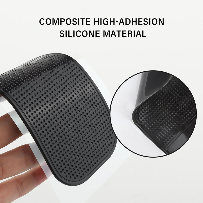 10PCS Sticky Pad for Car Dashboard,Non Slip Dash Pad Dashboard Mat for Phones,Keys,Coins,PU Silicone Dashboard Sticky Pad Car Organizer Car Accessories for Most Cars