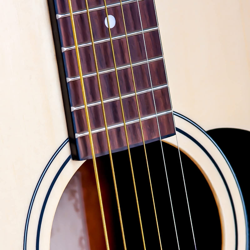 Guitar Strings, Acoustic Guitar Strings, 6 Strings Set, Hexagonal Carbon Core 75/25 Bronze, Light, 10-47, 10 Packs TX620