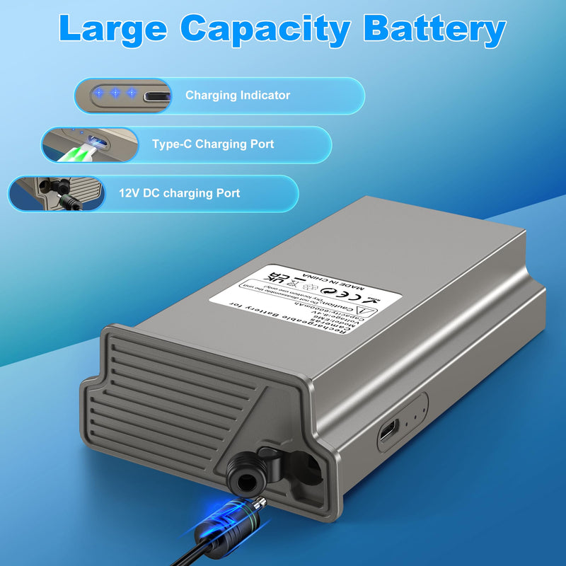 Reveal Hunting Camera Battery Pack - Compatible with Hunting Camera X, X Pro and X Gen 2.0 Models - Convenient Rechargeable Lithium Battery Pack
