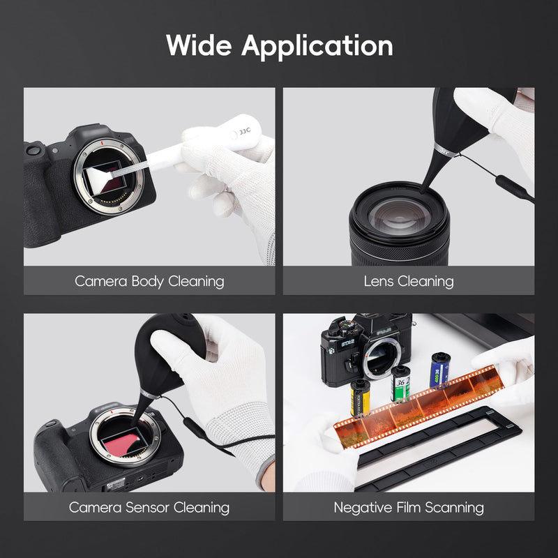 Negative Slide Film Cutter with 2-Pack Polyester Anti-Static Cleaning Gloves for 35mm 120 Format Film Strip