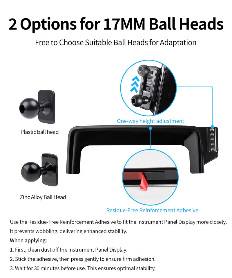 Wireless Charger Car Phone Mount for Mercedes Benz C/GLC/CLE 12.3" Screen | C-Class 2022-2026,GLC-Class 2023-2026,CLE-Class 2024-2026, Auto Clamp Cell Phone Mount Accessories 15W Qi Fast Charging Stand 12.3-inch for 23-26 GLC-Class / 22-26 C-Class