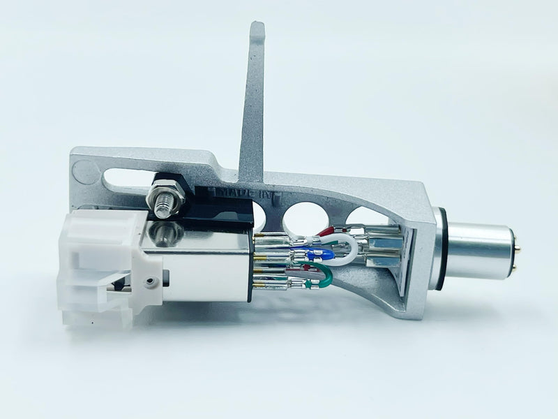Silver Headshell with AT-3600L Cartridge and Stylus for SL D1,SL D1K,SL D2,SL D202,SL D205,SL D2K,SL D3, SL D303, SL D33, SL D3K, SL D5, HDCN-15 Turntable Cartridge.
