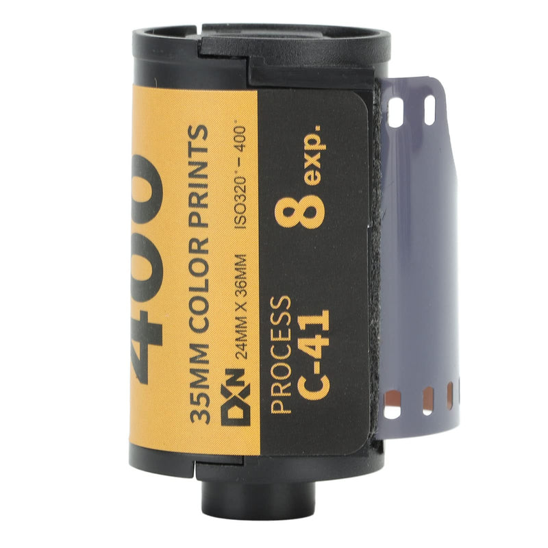 Tbest Office Pliescra Color Film Iso 320‑400 35Mm Fine Grain Wide Exposure Latitude Hd Color Negative Film for 135 36 Sheet (8 Sheet) 8 Sheet