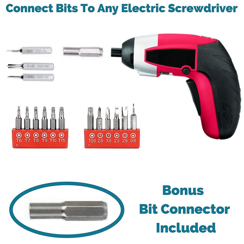62 in 1 Precision Screwdriver Set Computer Repair Tool Kit with Extra Magnetic Specialty Steel Multi Bit