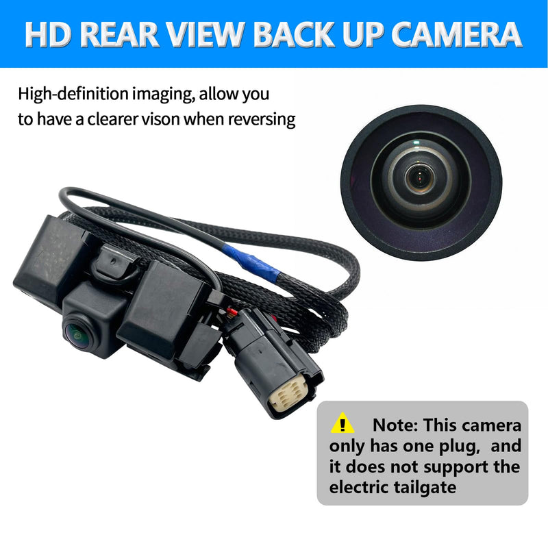 23244435 Rear View Backup Camera Compatible with Chevy Silverado GMC Sierra 2500HD 3500HD 2016 2017 2018 2019 Night Vision BackupCamera Replaces 84079952