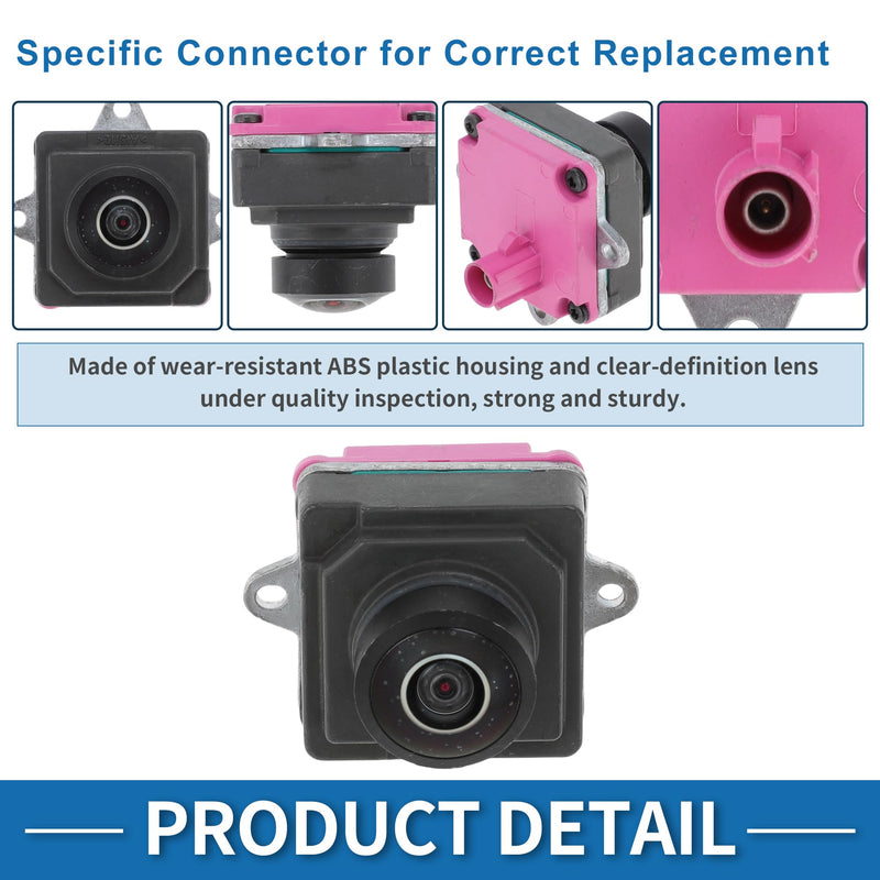 Rear View Camera for Jeep Wrangler 2021 2022 2023 2024 2025 Park Assist Backup Reverse Camera Replace No.68452959AC/68452959AA/68452959AB/68288397AC
