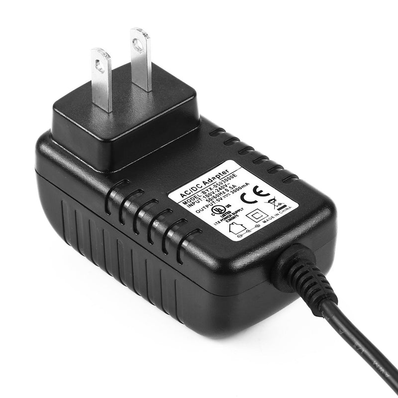 atolla US Standard Adaptor External Power Supply 15W ( 5V/3A) AC / DC Adapter for USB Hub, 3.5 x 1.35 mm Plug Center Positive