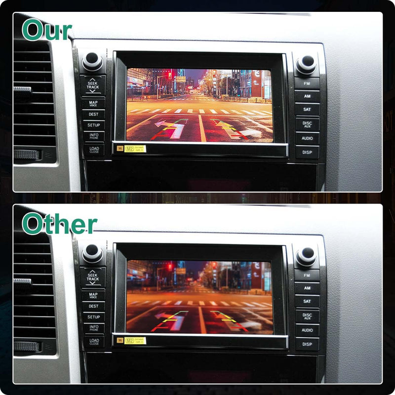 86790-34030 OE Backup Camera Fit for Toyota Tundra (2007-2013) - GreenYi Park Assist Cam Replaces Part # 86790-34011