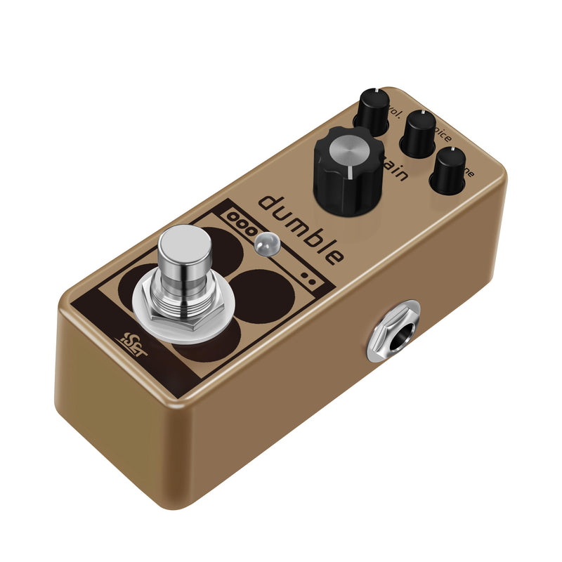 ISET Dumble Overdrive Pedal Analog Mini Single Guitar Effect For Electric Guitar Bass True Bypass