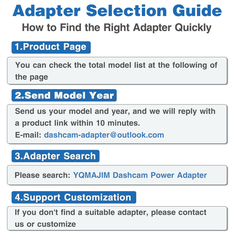 Dashcam Power Adapter,(7P TypeB)Compatible with Toyota,Nissan, Mitsubishi | for Car with Auto Dimming Rearview Mirror,Built-in Hide USB to GPS Radar Dash Cam Charger Adapter Cable,Clean Install