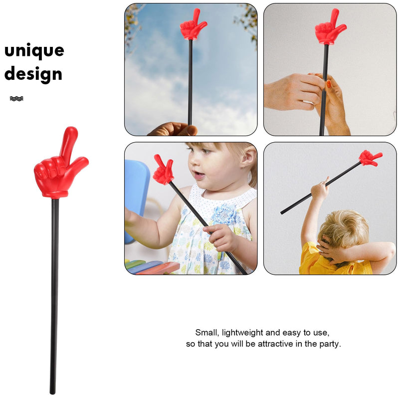 Gadpiparty Hand Pointers, Finger Sticks Mini Pointers Sticks for Kindergarten Classroom Handheld Teachers Pointers Performance Supplies (Random Style)