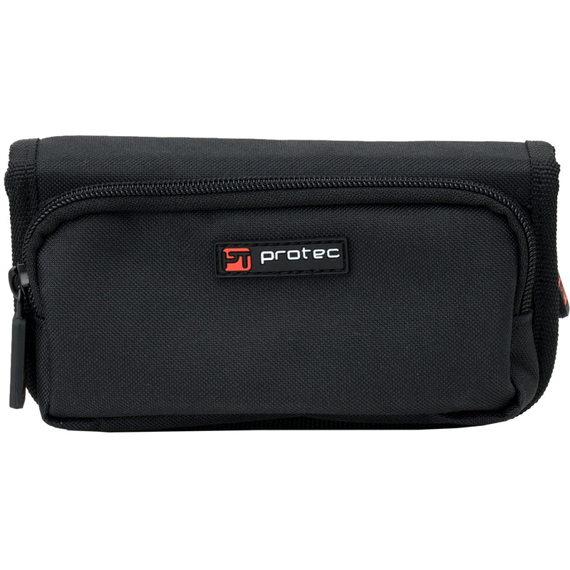 Protec French Horn Mouthpiece Pouch (4-Piece) -Nylon with Zipper Closure (Model A213ZIP), Black
